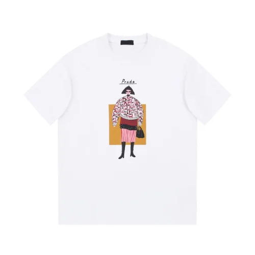 Футболка Prada Fashionista "White"