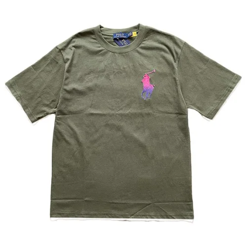 Футболка Ralph Lauren Embroidered Logo "Brown"