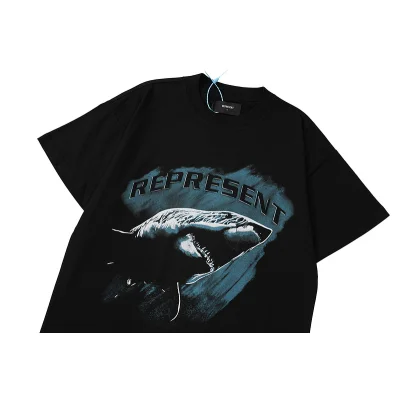 Футболка Represent Shark Image "Black" фото № 8 Футболка Represent Shark Image "Black" фото № 8