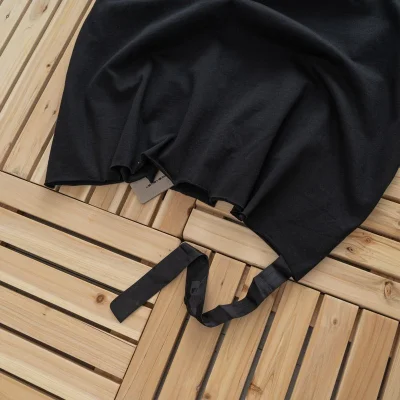 Футболка Rick Owens With Ribbon "Black" фото № 4