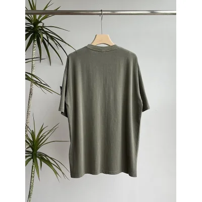 Футболка Stone Island Without Inscriptions But With Patch "Khaki" фото № 3