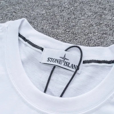 Футболка Stone Island Ripple "White" фото № 3