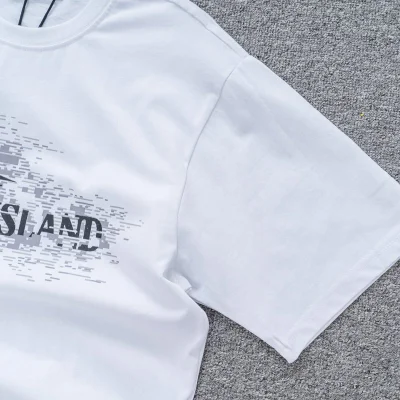 Футболка Stone Island Ripple "White" фото № 6
