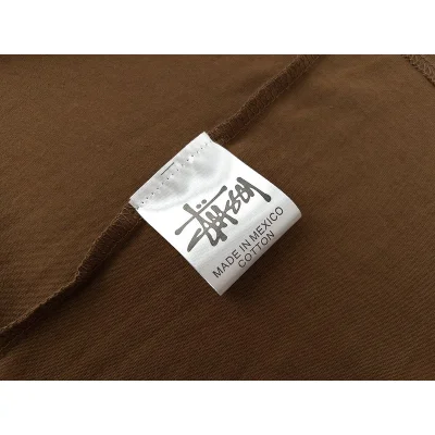 Футболка Stussy The Fools Crown "Brown" фото № 3