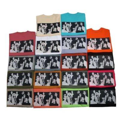 Футболка Stussy Outdated Photo - Print "Peach" фото № 3