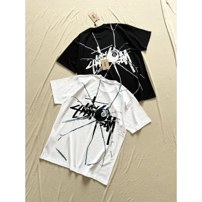 Футболка Stussy Spider Style 8 "White" фото № 5