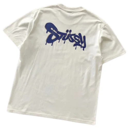 Футболка Stussy Inscription With Spreading Letters "White"