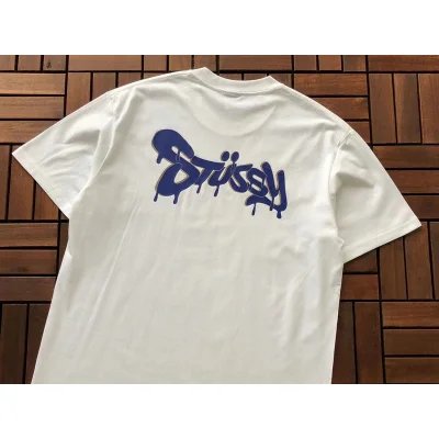 Футболка Stussy Inscription With Spreading Letters "White" фото № 3