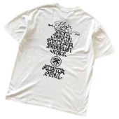 Футболка Stussy Winding Lettering Along "White"