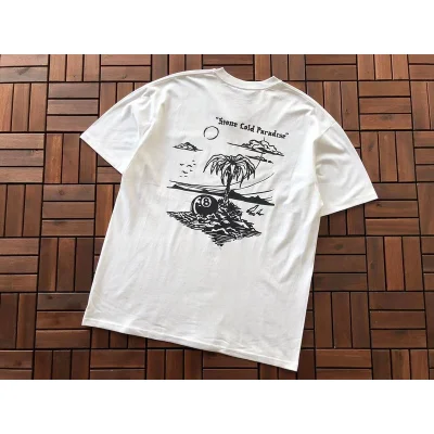 Футболка Stussy Palm Tree With Billiard Ball "White" фото № 7 Футболка Stussy Palm Tree With Billiard Ball "White" фото № 7