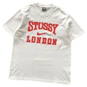 Футболка Stussy City Name Lettering Front "White"