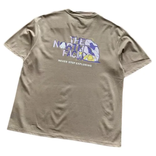 Футболка The North Face Lettering Never Stop Exploring "Gray"