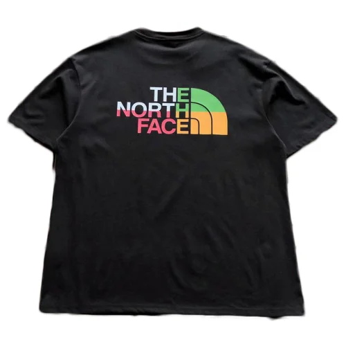 Футболка The North Face Horizontal Back Multicolor Logo "Black"