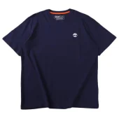 Футболка Timberland Small Logo Front "Blue"