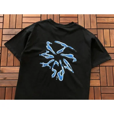 Футболка Trapstar Flower From Water Drops "Black" фото № 3