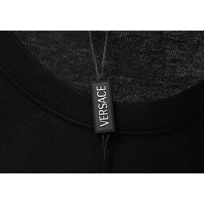 Футболка Versace Print With Rhinestones "Black" фото № 4 Футболка Versace Print With Rhinestones "Black" фото № 4