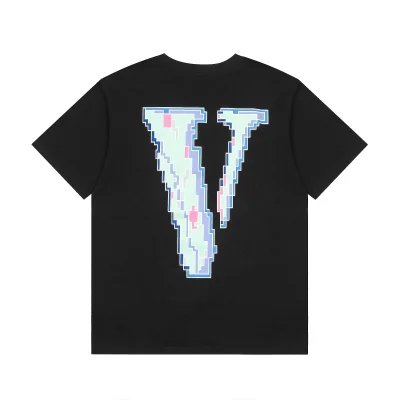 Футболка Vlone Pixel Friends "Black" фото № 3