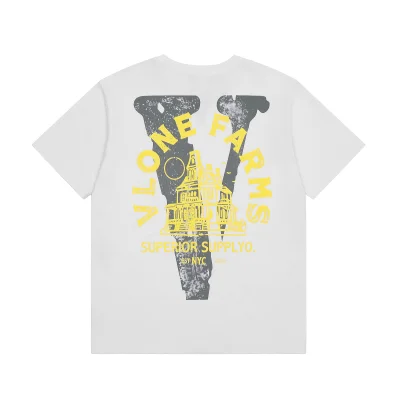 Футболка Vlone Farms Superior Manor "White" фото № 2