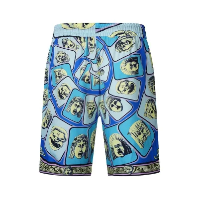 Шорты Versace Greek Ornament "Blue" фото № 2