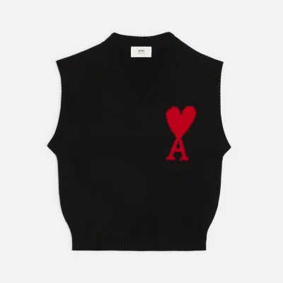 Жилетка Amiri With Red Logo "Black" фото № 2