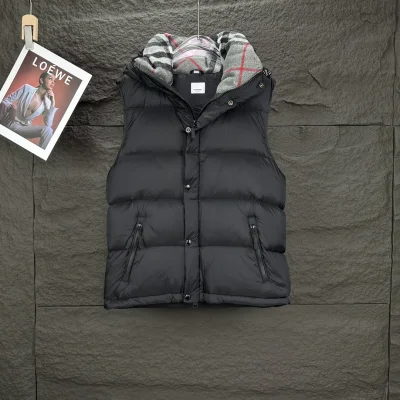 Пуховик Burberry Classic Detach "Black" фото № 3