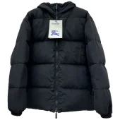 Двусторонний пуховик Burberry Dual Check "Black/Blue"