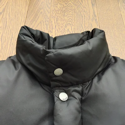 Пуховик Gucci With Brand Logo "Black" фото № 3