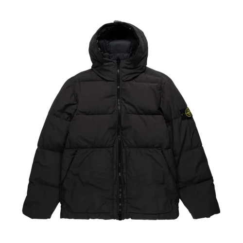 Пуховик Stone Island New Collection "Black"