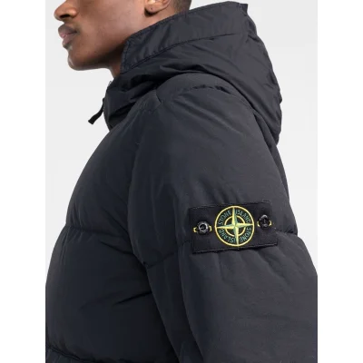 Пуховик Stone Island New Collection "Black" фото № 3