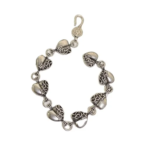 Браслет Chrome Hearts Symbols Decoration By Logo - Hearts "Silver"