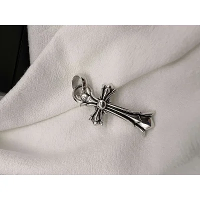 Подвеска Chrome Hearts From Brand - Common Cross "Silver" фото № 2