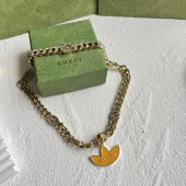 Подвеска Gucci X Adidas With A Logo "Gold"