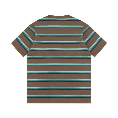 Футболка Miu Miu Tricolor Stripes "Brown" фото № 2 Футболка Miu Miu Tricolor Stripes "Brown" фото № 2