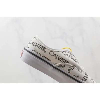 Palace x Calvin Klein x Vans Authentic "Black Logo/White" фото № 3 Palace x Calvin Klein x Vans Authentic "Black Logo/White" фото № 3