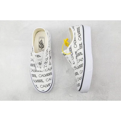 Palace x Calvin Klein x Vans Authentic "Black Logo/White" фото № 7 Palace x Calvin Klein x Vans Authentic "Black Logo/White" фото № 7