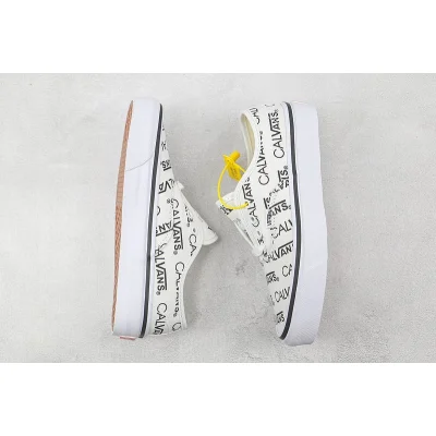 Palace x Calvin Klein x Vans Authentic "Black Logo/White" фото № 6 Palace x Calvin Klein x Vans Authentic "Black Logo/White" фото № 6