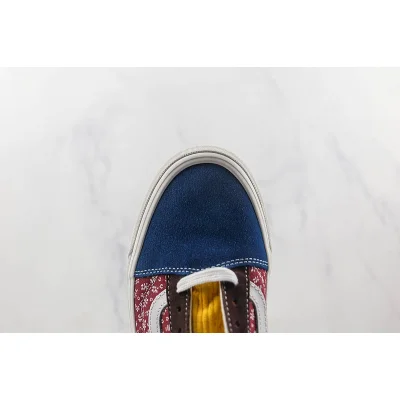 Vans Old Skool "Blue/Red Floral" фото № 4