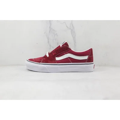 Vans SK8-Low "Burgundy Red" фото № 2