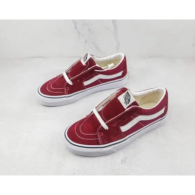 Vans SK8-Low "Burgundy Red" фото № 5
