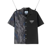 Рубашка Prada Short Sleeve Half Camouflage "Black"