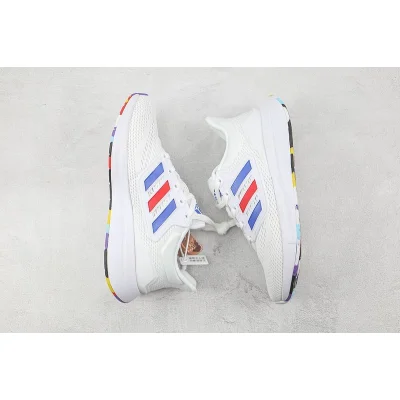 Adidas EQ21 "Cloud White/Navy Blue/Red" фото № 7