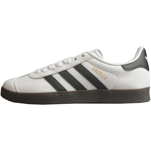 Adidas Gazelle Leather Shoes "White"