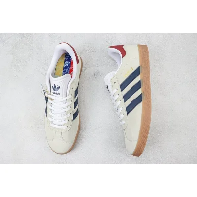 Adidas Gazelle "Cream Beige/Navy/Red" фото № 6 Adidas Gazelle "Cream Beige/Navy/Red" фото № 6
