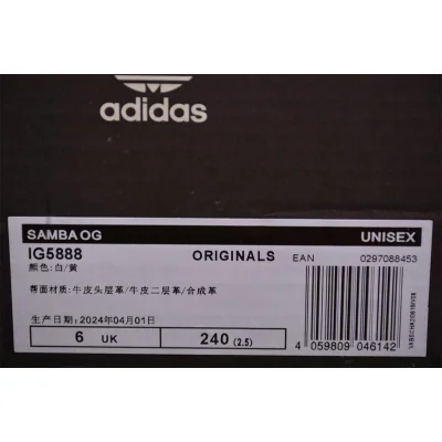 Adidas Samba "Wales Bonner Yellow" фото № 7