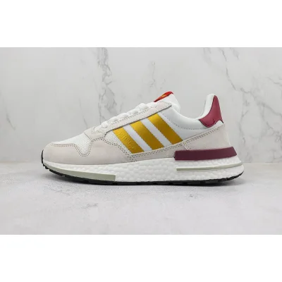 Adidas ZX500 RM "Grey/Gold/Burgundy" фото № 2