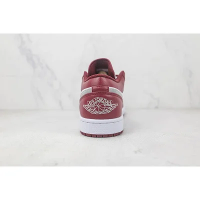 Air Jordan 1 Low "White Bordeaux" фото № 8