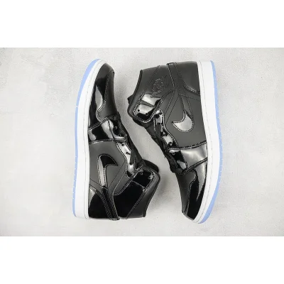 Air Jordan 1 Mid "Space Jam Black" фото № 7