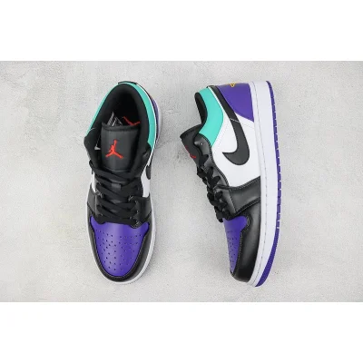 Air Jordan 1 Low "Mid Blue/Aqua/Black" фото № 6 Air Jordan 1 Low "Mid Blue/Aqua/Black" фото № 6