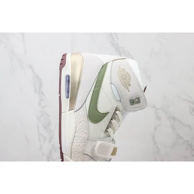 Air Jordan Legacy 312 High "White/Haze Grey/Pine Green" фото № 3 Air Jordan Legacy 312 High "White/Haze Grey/Pine Green" фото № 3