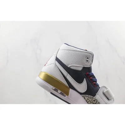 Air Jordan Legacy 312 High "White/ White-Midnight Navy-Varsity Red" фото № 4 Air Jordan Legacy 312 High "White/ White-Midnight Navy-Varsity Red" фото № 4